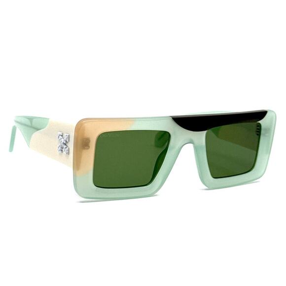 New, OFF-WHITE Sunglasses SEATTLE OERI069 5955 Authentic - Picture 1 of 12